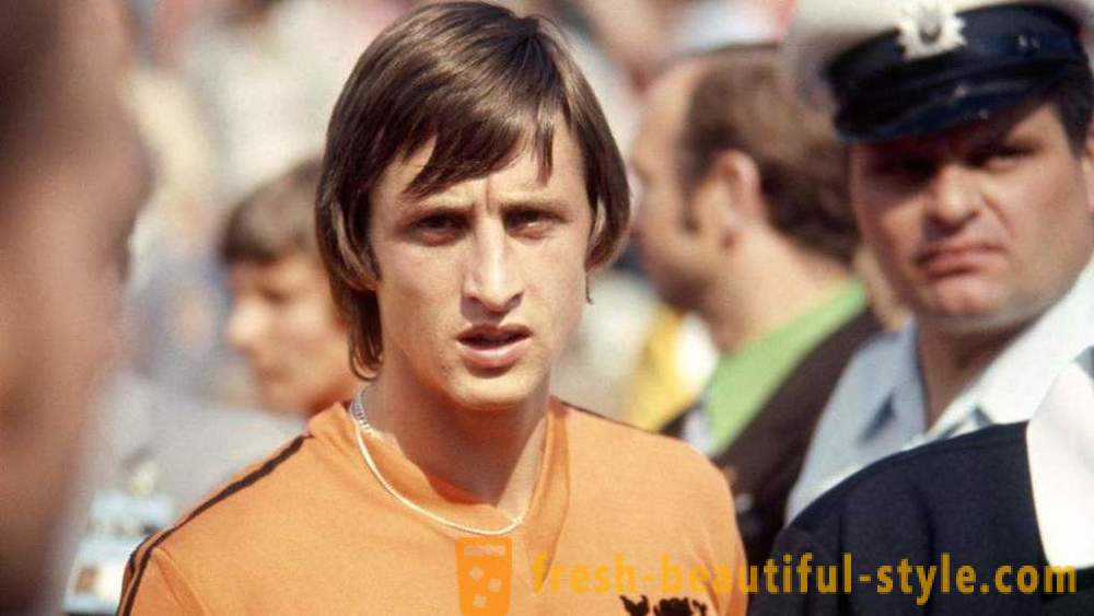Fotbollsspelare Johan Cruyff: biografi, foto och karriär
