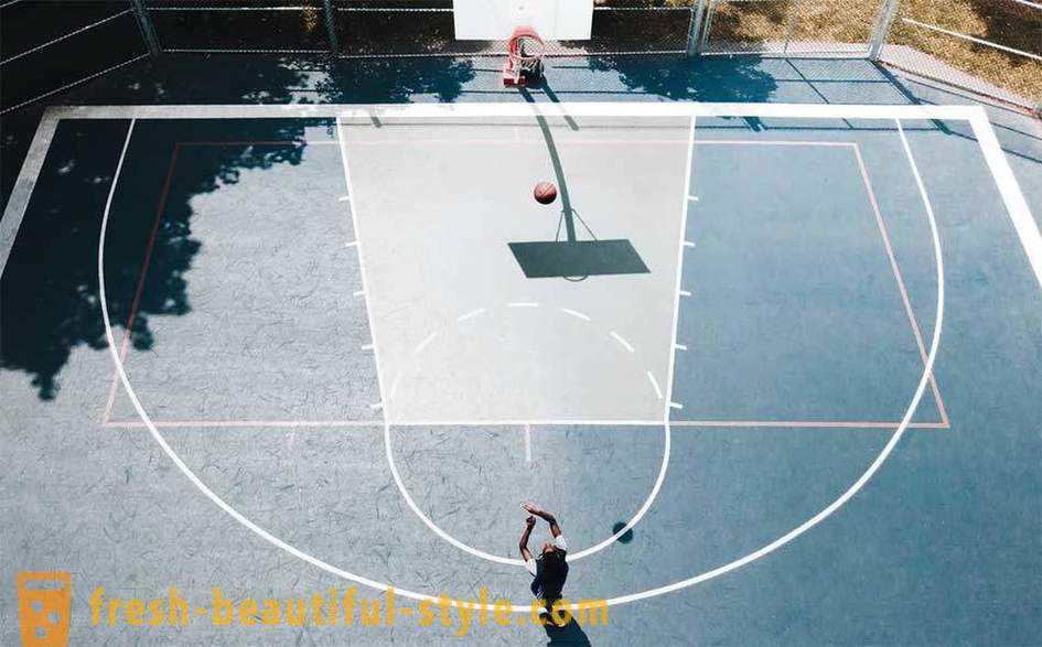 Basket: foton, storlekar och funktioner