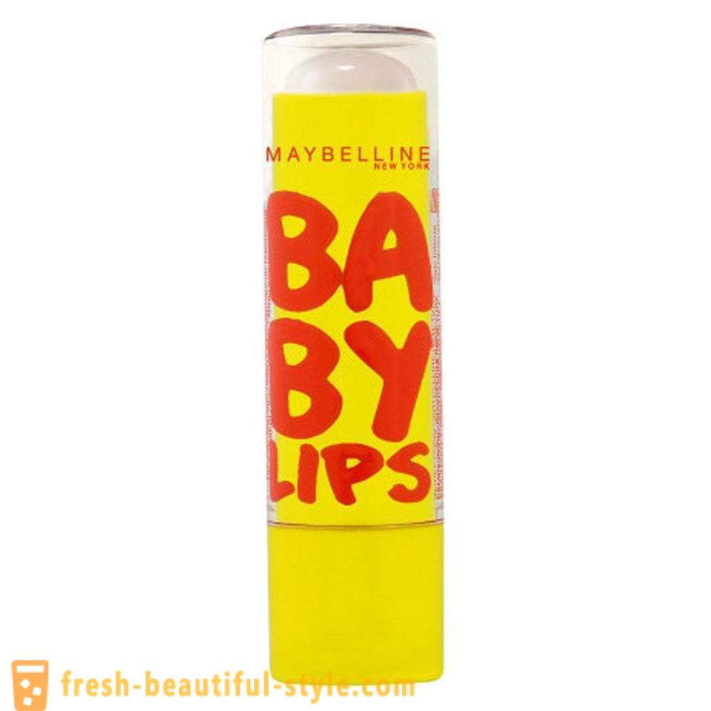 Maybelline baby läppar (läppstift, balsam och läppglans): sammansättning betyg