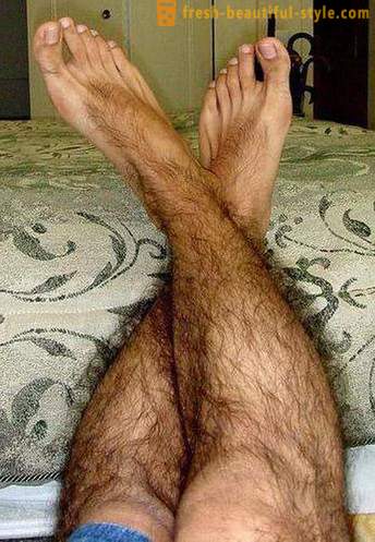 Varför skulle en man hår på benen? Vilka funktioner hår på benen