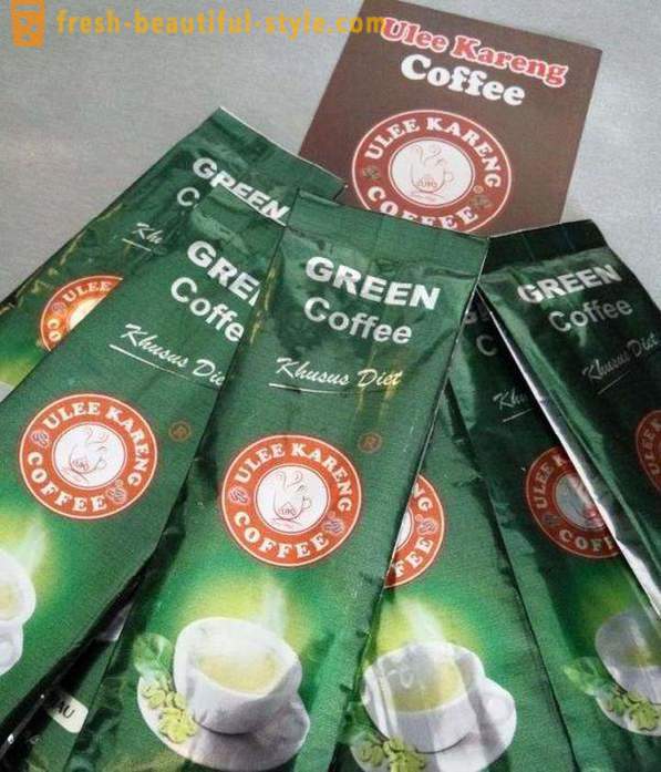 Grön Bantning Coffee: omdömen, fördelar och nackdelar, instruktion