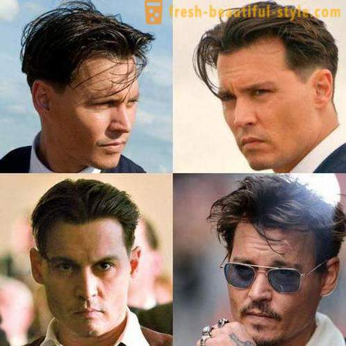 Utvecklingen av frisyrer: Johnny Depp
