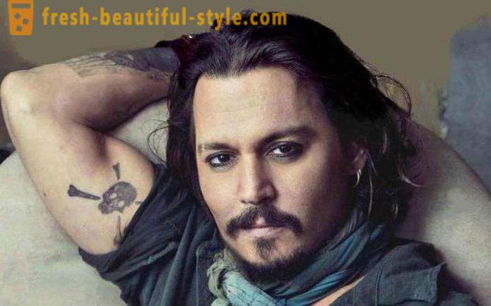 Utvecklingen av frisyrer: Johnny Depp