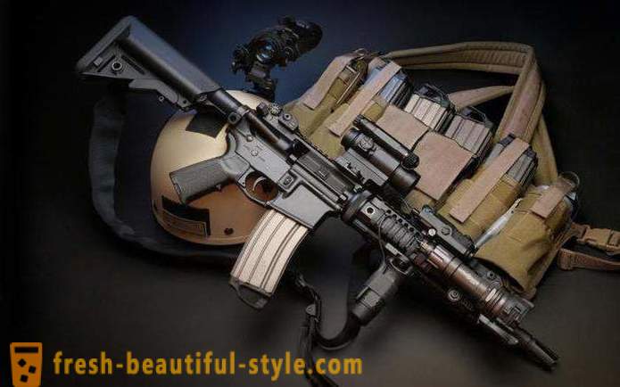 American automatkarbin gevär M4 specifikationer, historien om skapelsen