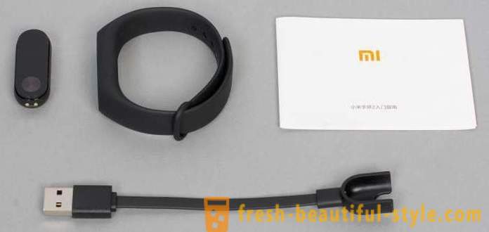 Fitness Armband Xiaomi Mi Band: beskrivning, instruktioner, recensioner