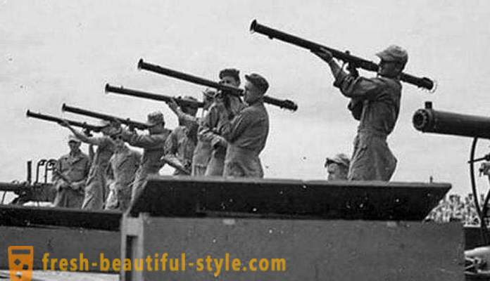 Amerikanska vapen av andra världskriget och modern. Amerikanska gevär och pistoler