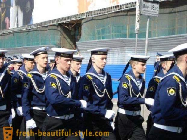 Casual och klädsel uniform marinen