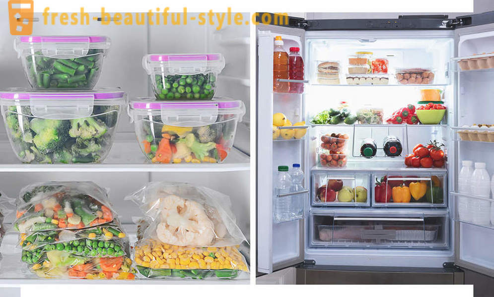 Hur man organiserar ett kylskåp: 8 tips för en perfekt ordning