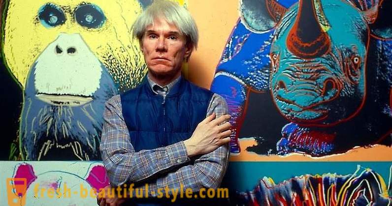 Den dyraste arbete konstnären Andy Warhol