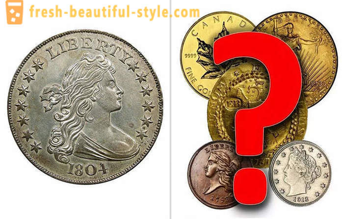 Tio av de dyraste mynt