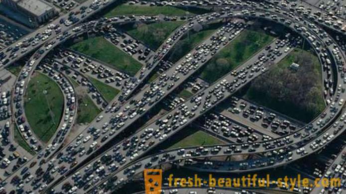 Främmande stad med de största trafikstockningar