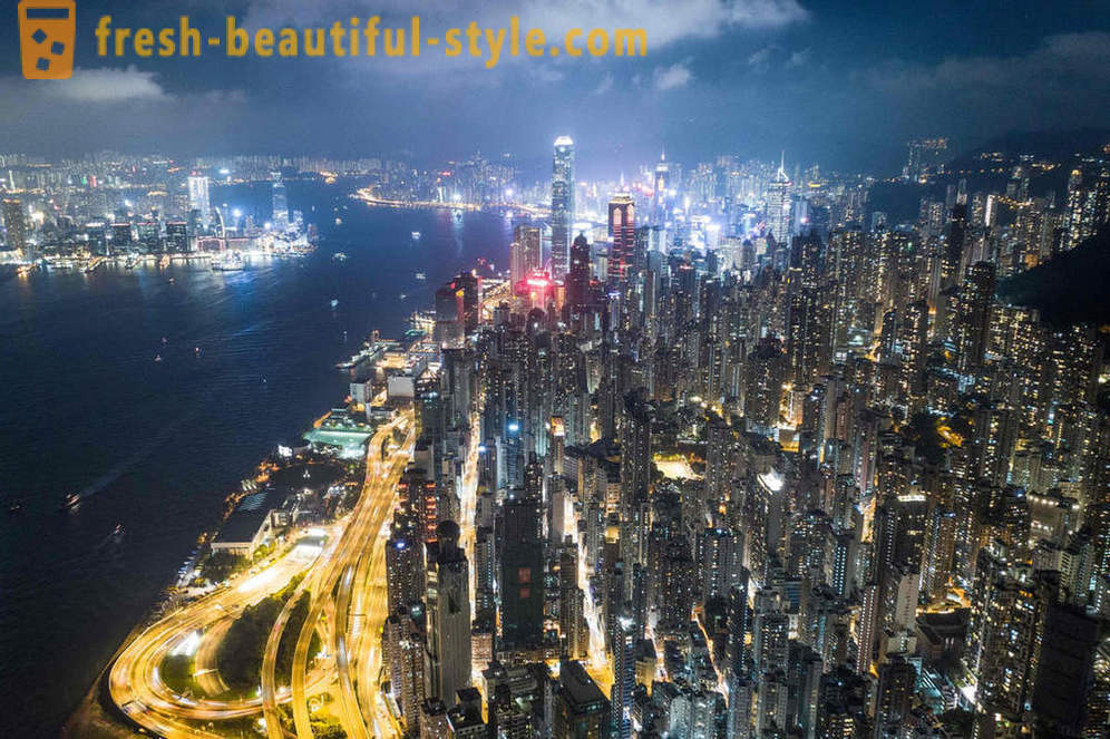 Hong Kong höghus i bilder