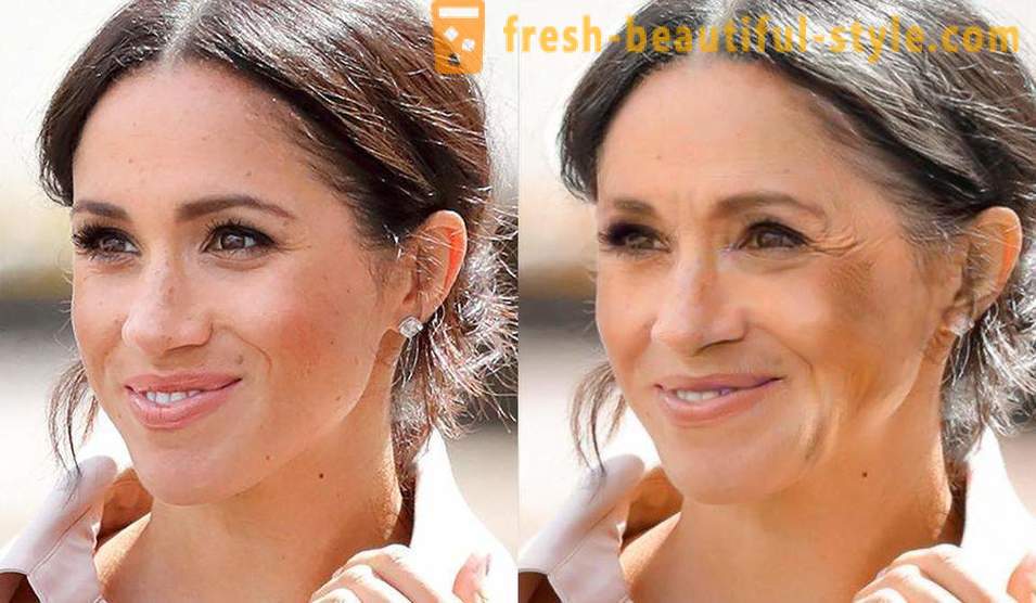 Läkare har visat som de skulle visas Meghan Markle och Kate Middleton i ålderdomen