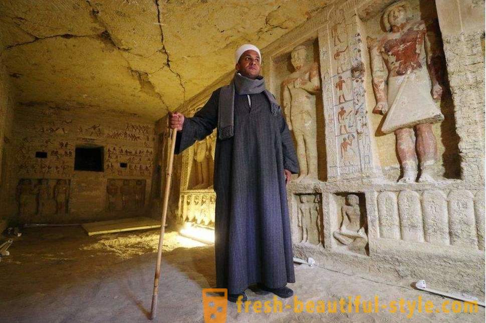 I Egypten upptäckte grav en präst