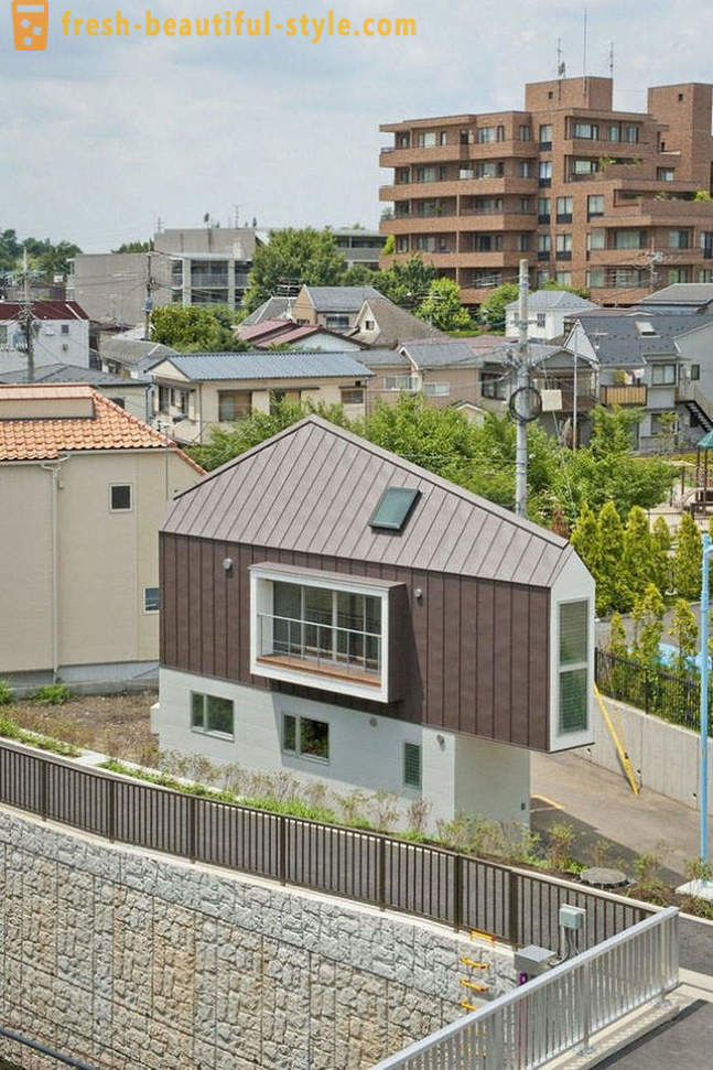 Miniatyr hus i Japan