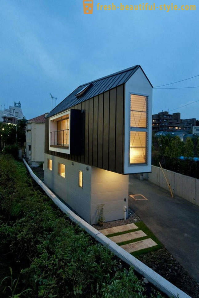 Miniatyr hus i Japan