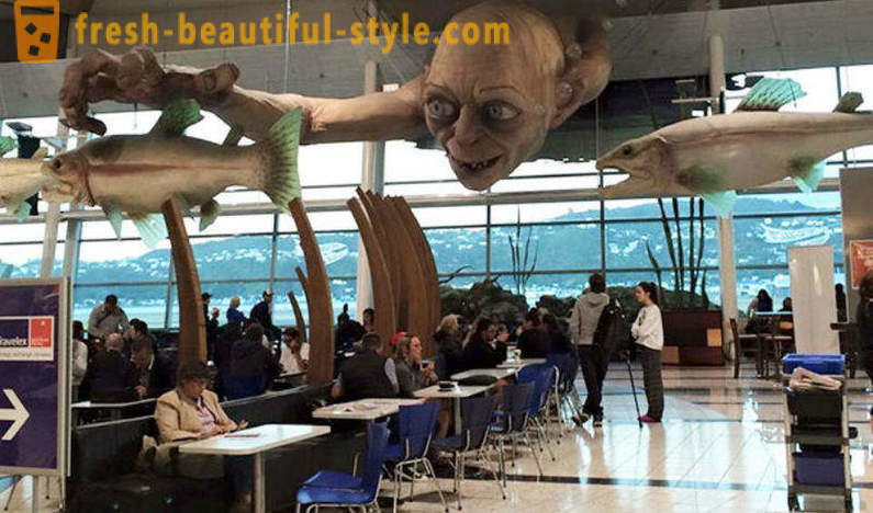 De flesta flygplatserna i världen inte tråkig