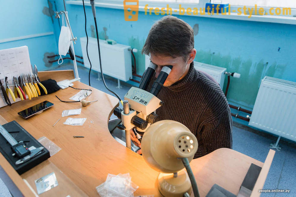 I Vitryssland gör artificiella diamanter