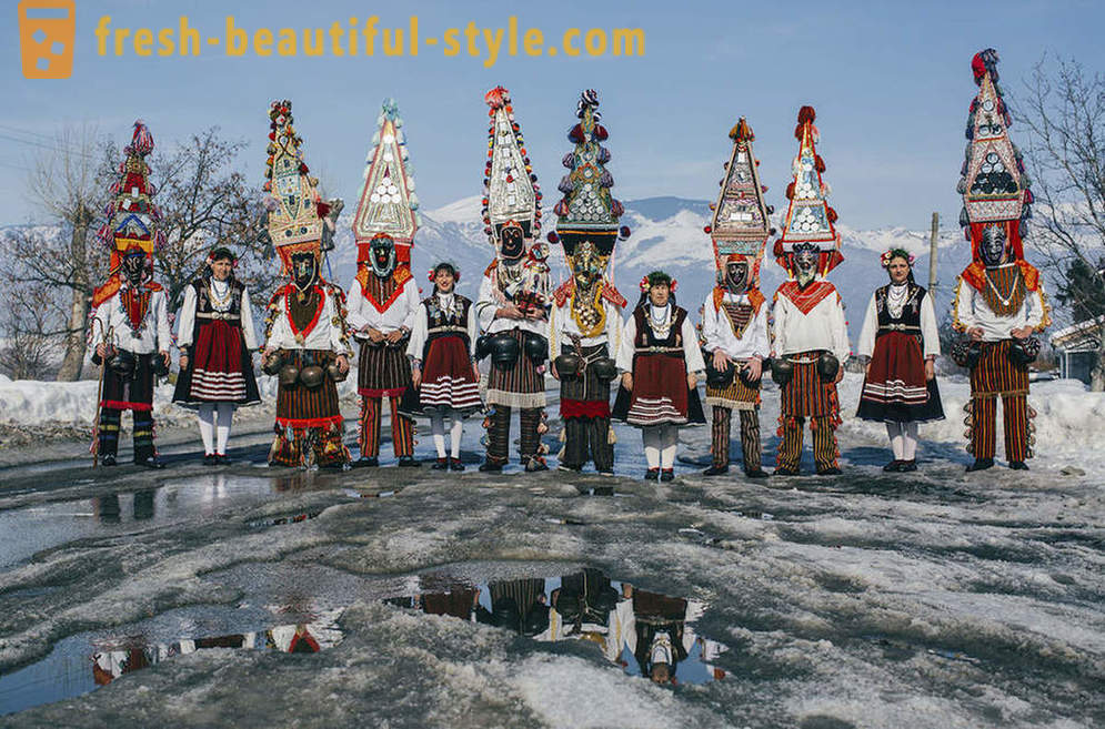 Kuker - nyårs ritual i Bulgarien