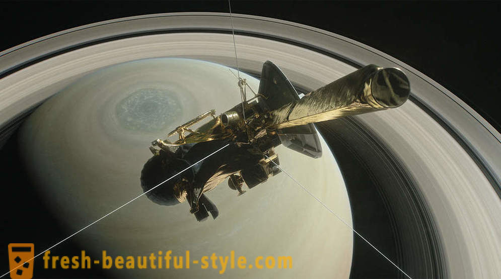 Världen helt enkelt med enheten Cassini