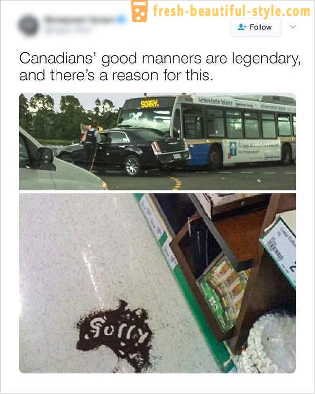 Saker som kan hittas bara i Kanada