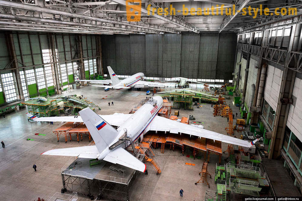 Produktion av IL-96 till 300 och AN-148. VASO