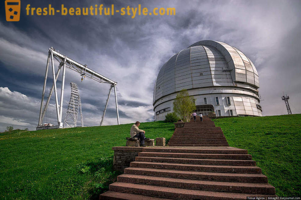 Rätan-600 - den största teleskopet i världen av radioantenner