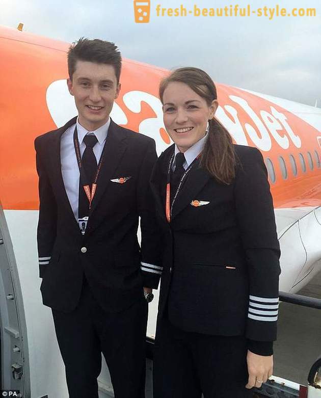 26-årig britt - den yngsta kapten ett trafikflygplan i världen