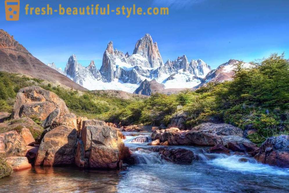 10 av de mest kända platserna i Sydamerika