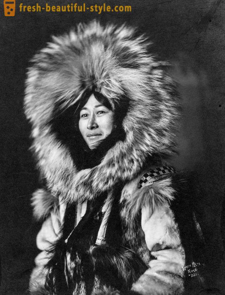 Alaskan eskimåer med ovärderliga historiska fotografier 1903 - 1930 år