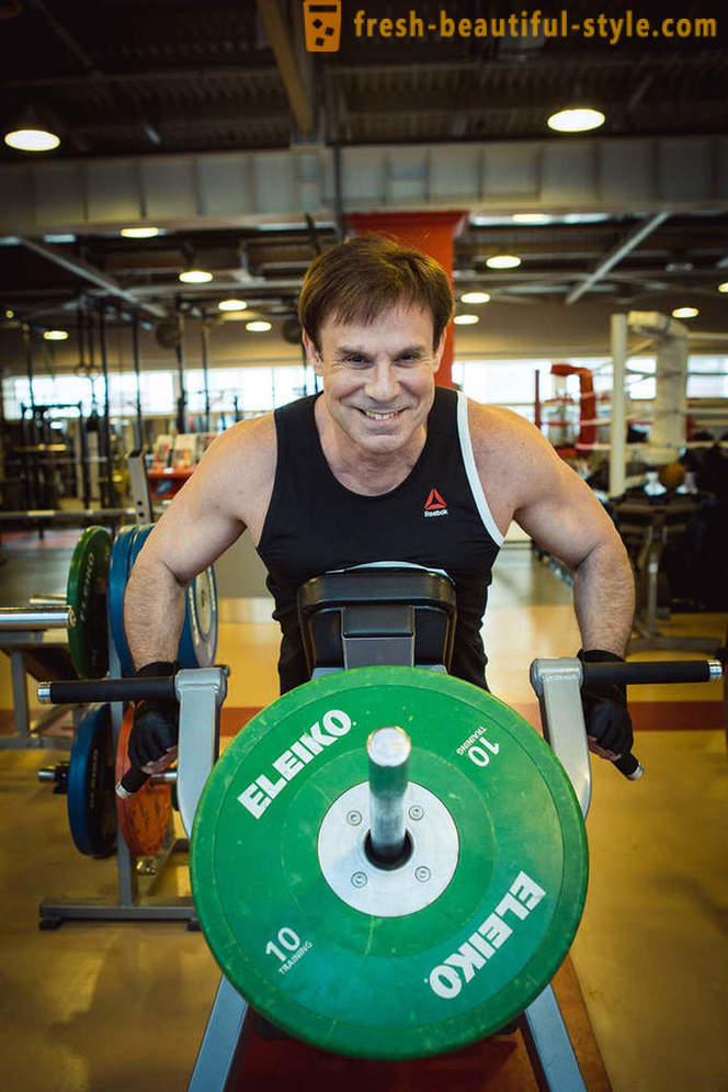 Efim Shifrin på sin 60-årsdag udelal Schwarzenegger