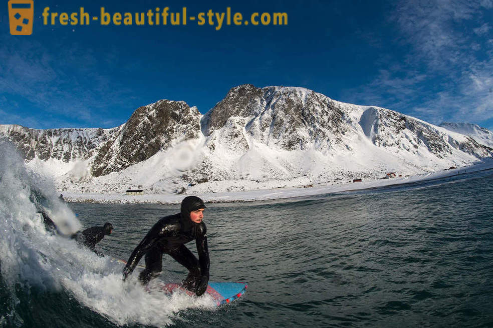 Extreme Arctic surfare