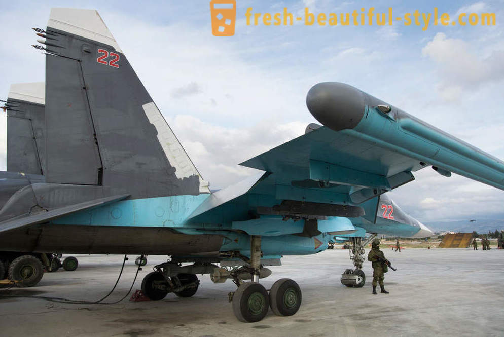 Ryskt flygvapen Aviation Base i Syrien