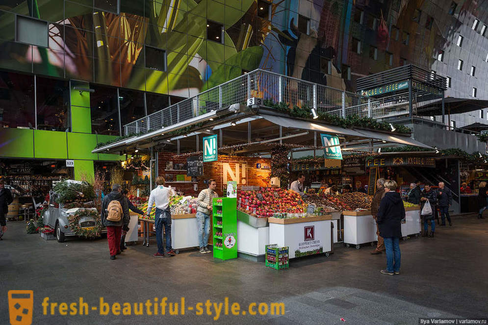 Rotterdam Markthol - lyx marknaden i världen
