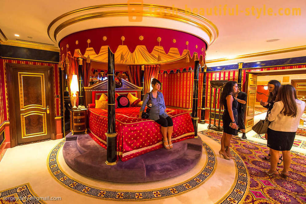 Finns det en gyllene toalett i Burj Al Arab?