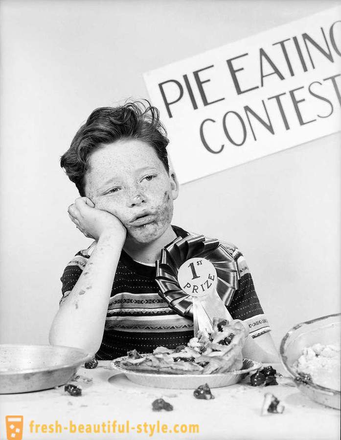 1915-1987 år: anbud för en konkurrens äta