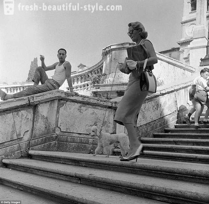 Italien 1950, förälskade sig i hela världen