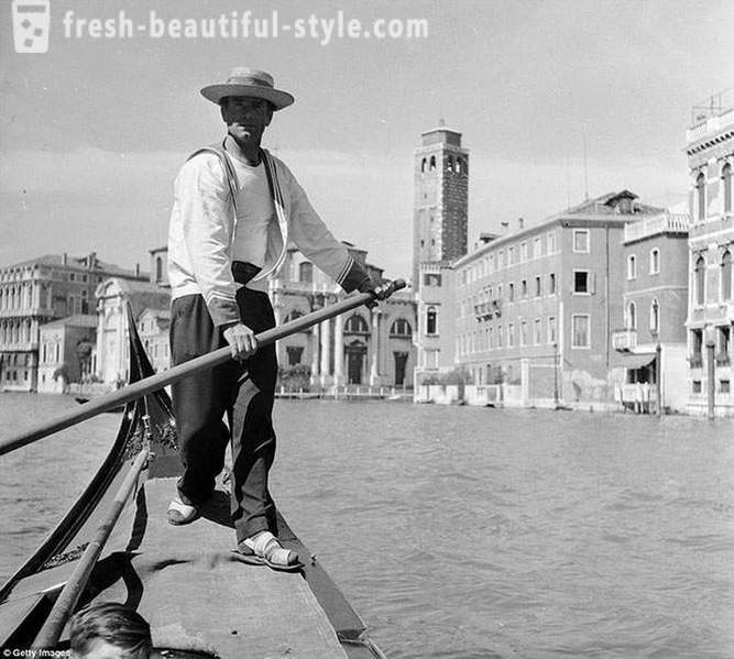 Italien 1950, förälskade sig i hela världen