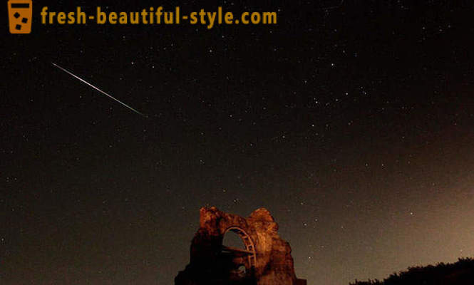 Zvezdopad eller meteor Perseidernas