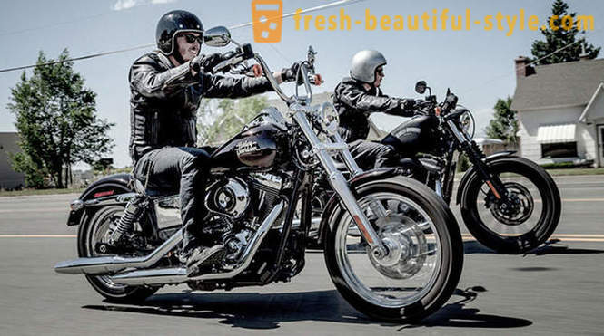 De olika modeller av motorcyklar från Harley-Davidson?