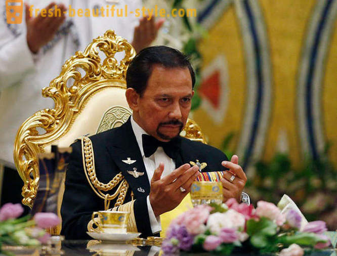 Lyxiga bröllop i framtiden sultanen av Brunei
