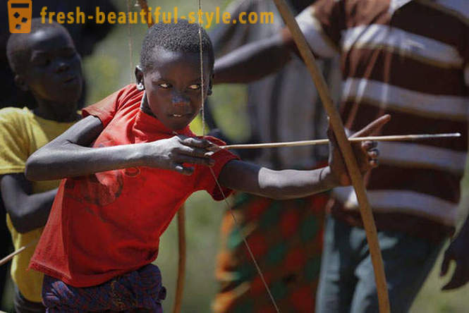 Archers stam Pokot från Kenya