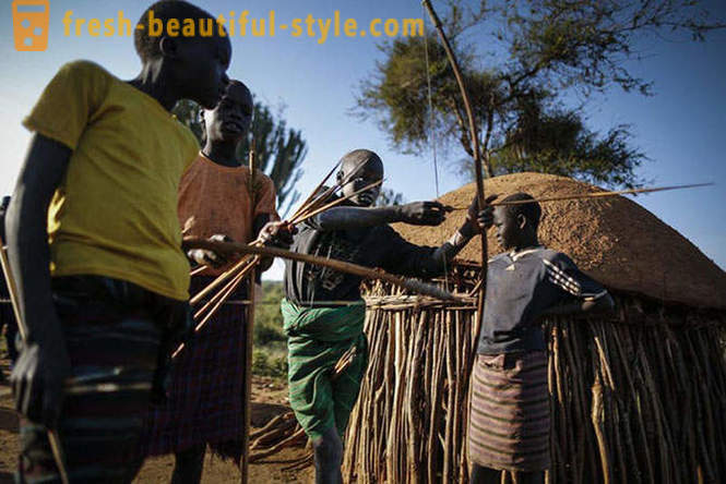 Archers stam Pokot från Kenya
