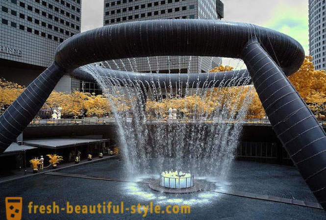 Den mest storslagna och ovanliga fontäner världen