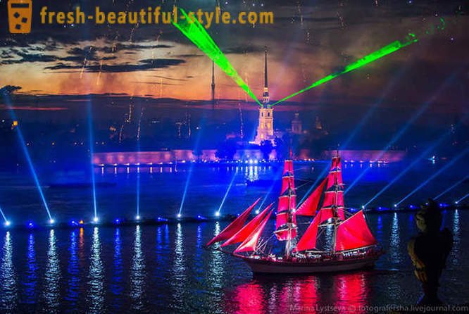 Som nämnts Scarlet Sails 2014 St Petersburg