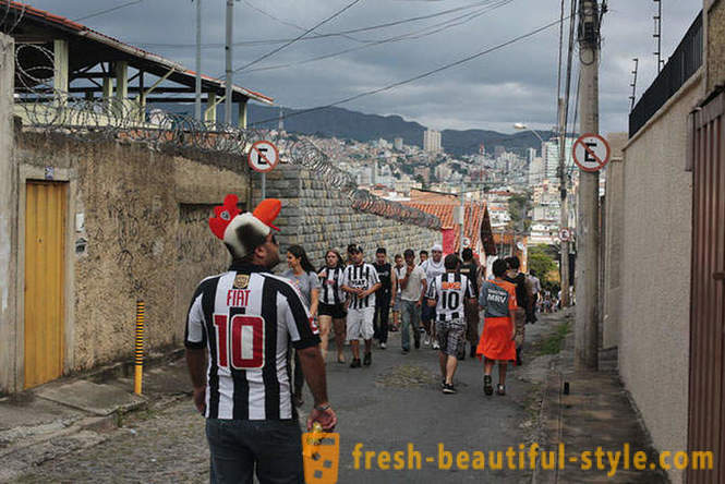 Städer som kommer att ta VM fotbollsmatcher 2014. Belo Horizonte