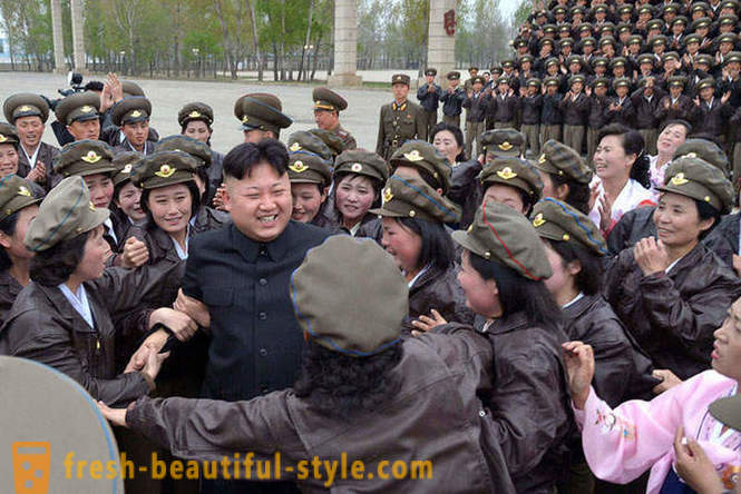 En favorit av kvinnor från Nordkorea