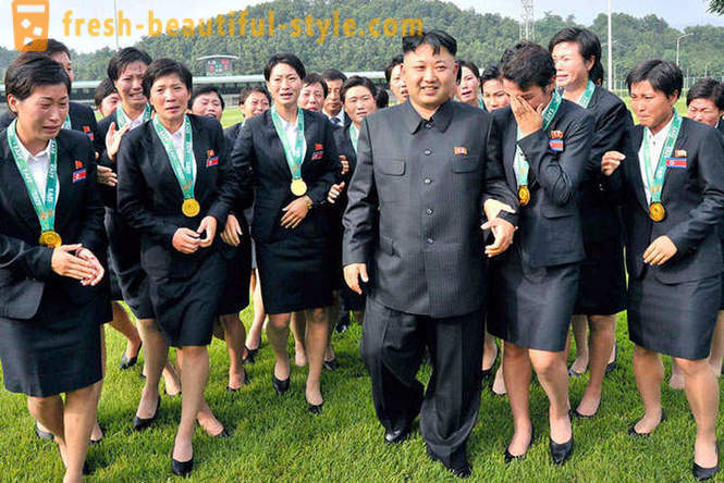 En favorit av kvinnor från Nordkorea