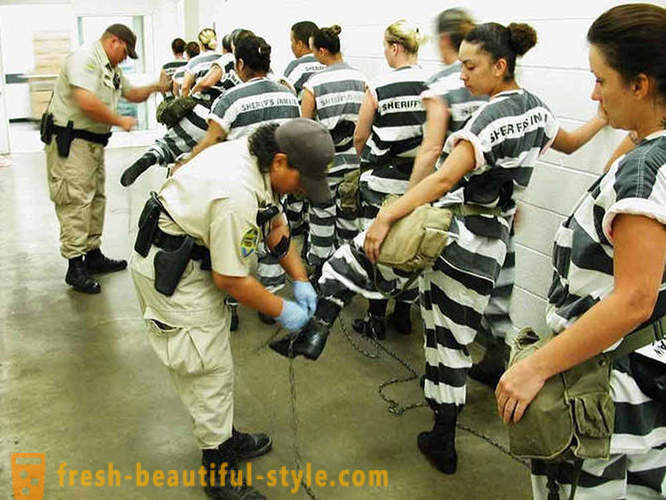 Vardagar kvinnliga fångar i ett amerikanskt fängelse