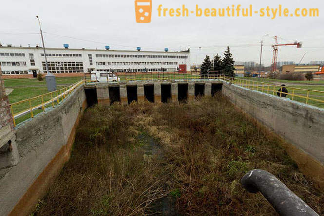 Som det renade avloppsvattnet i Moskva